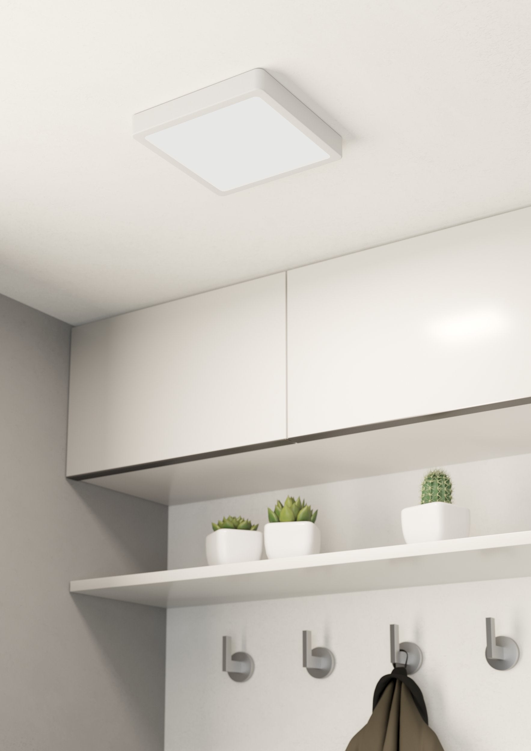 FUEVA 5 LAMP SP BLANCO 210X210 4000K LED 2000lm 16,5W IP20