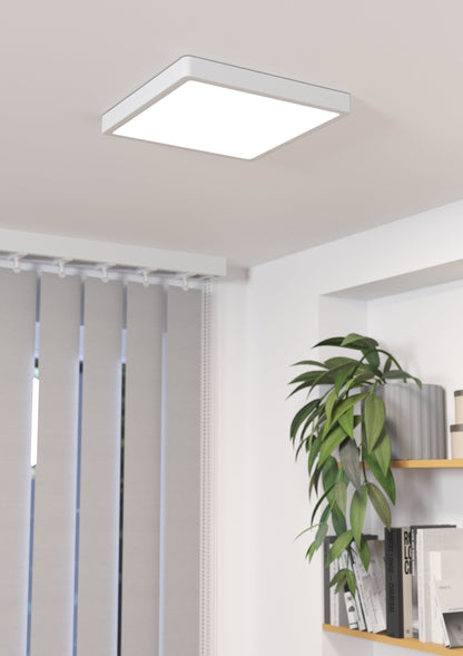 FUEVA 5 SP ACERO BLANCO 285X285 4000K LED 2500lm 20W IP20