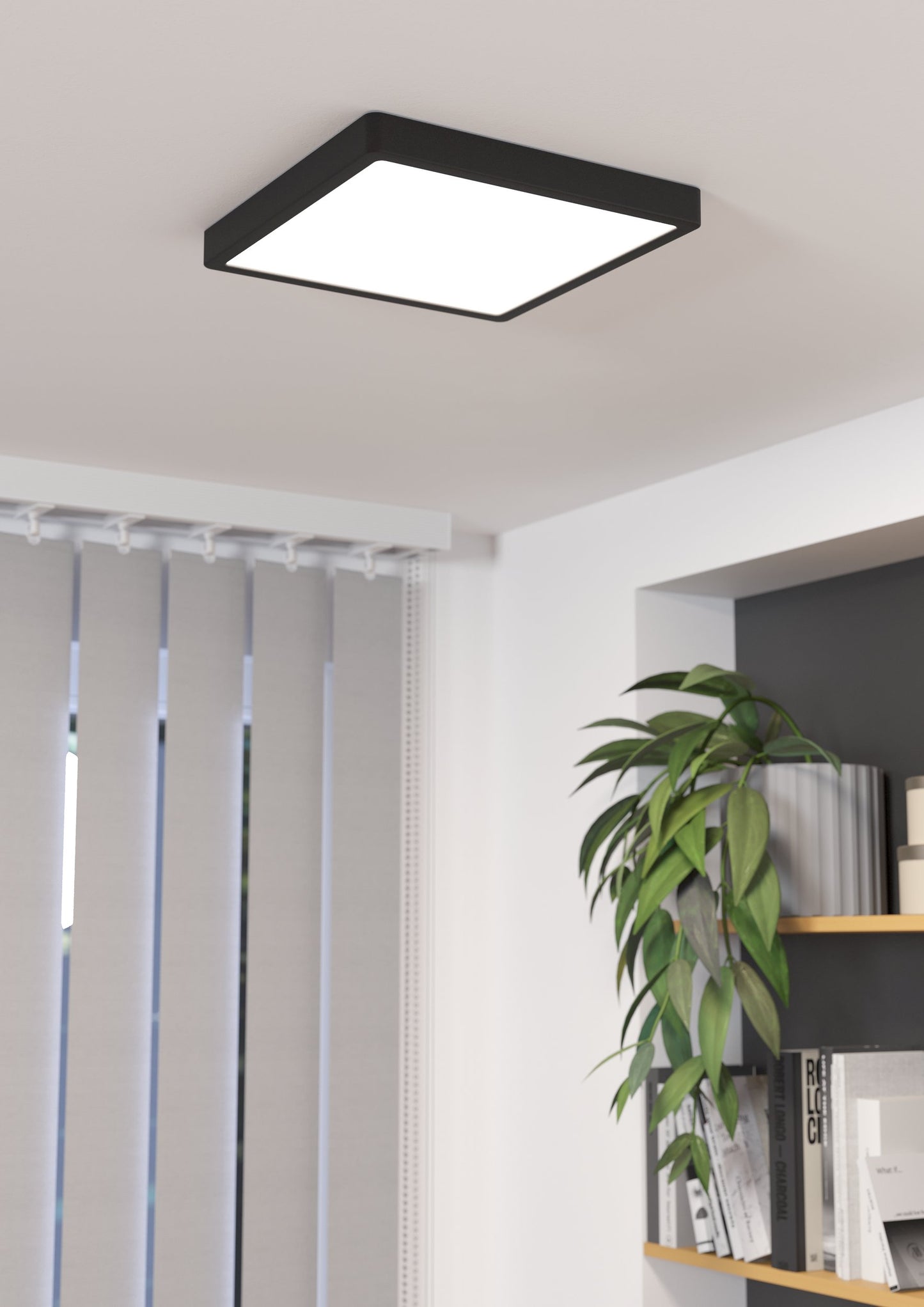 FUEVA 5 SP ACERO NEGRO 4000K LED 2500lm 20,5W IP20