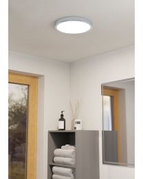 Lámpara Foco Sobrepuesto Led Fueva 5 Negro