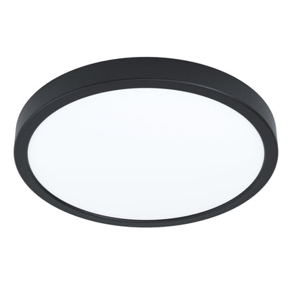FUEVA 5 LAMP SP ACERO NEGRO H28 DM285 LC LED 20W IP44