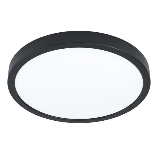 FUEVA 5 LAMP SP ACERO NEGRO H28 DM285 LC LED 20W IP44