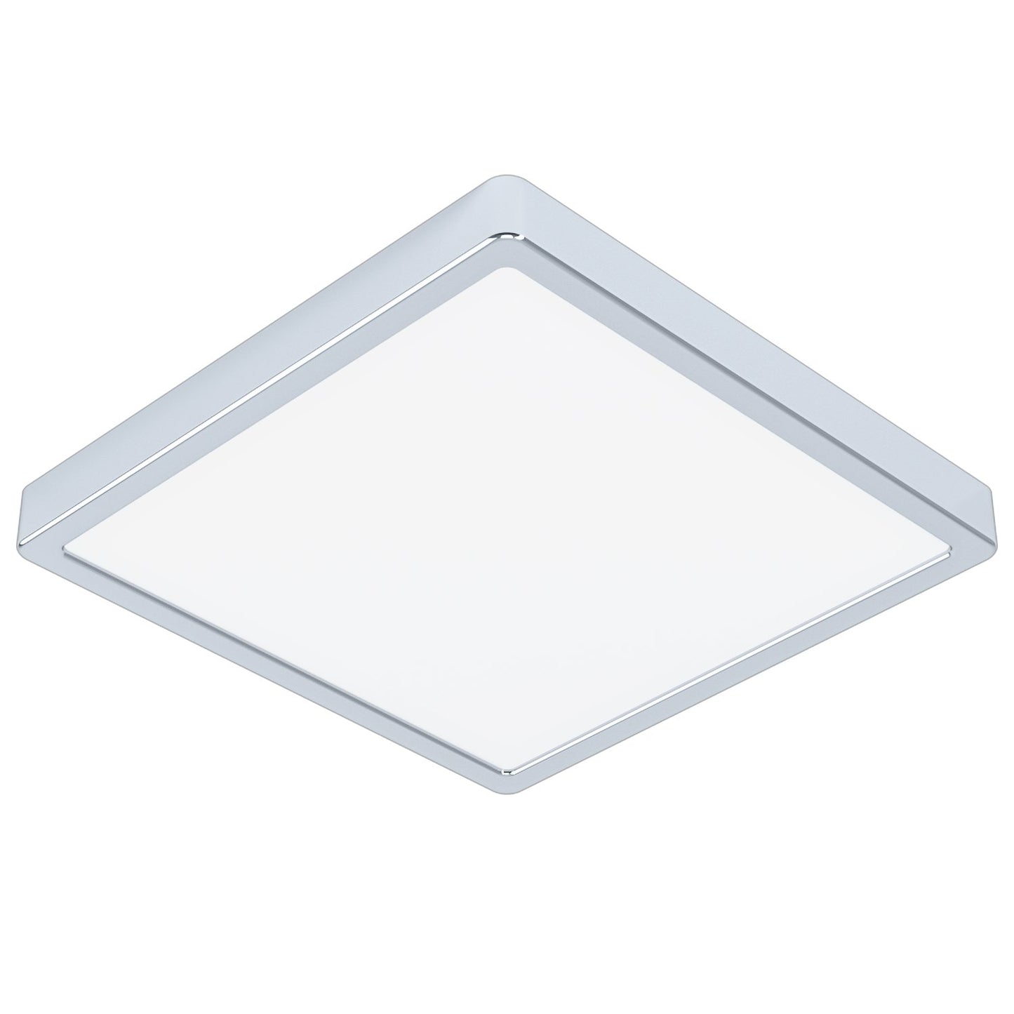 FUEVA 5 SP ACERO CROMO 285x285 3000K LED 2300lm 20W IP44
