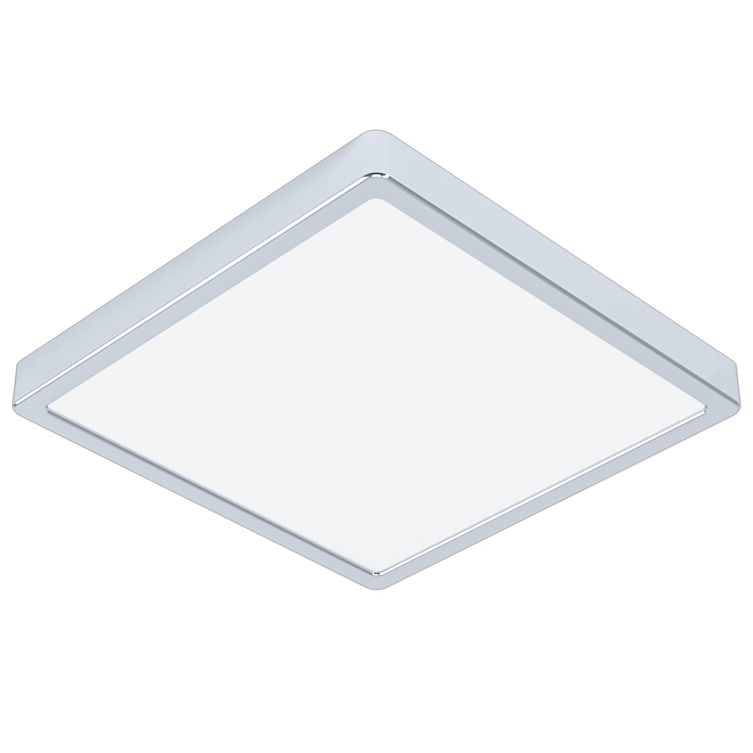 FUEVA 5 SP ACERO CROMO 285x285 3000K LED 2300lm 20W IP44