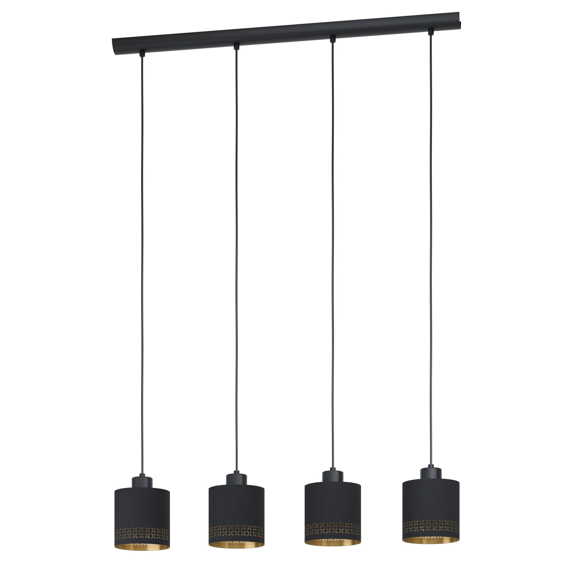 ESTEPERRA COLG ACERO NEGRO L940 H1100 E27 4X28W IP20