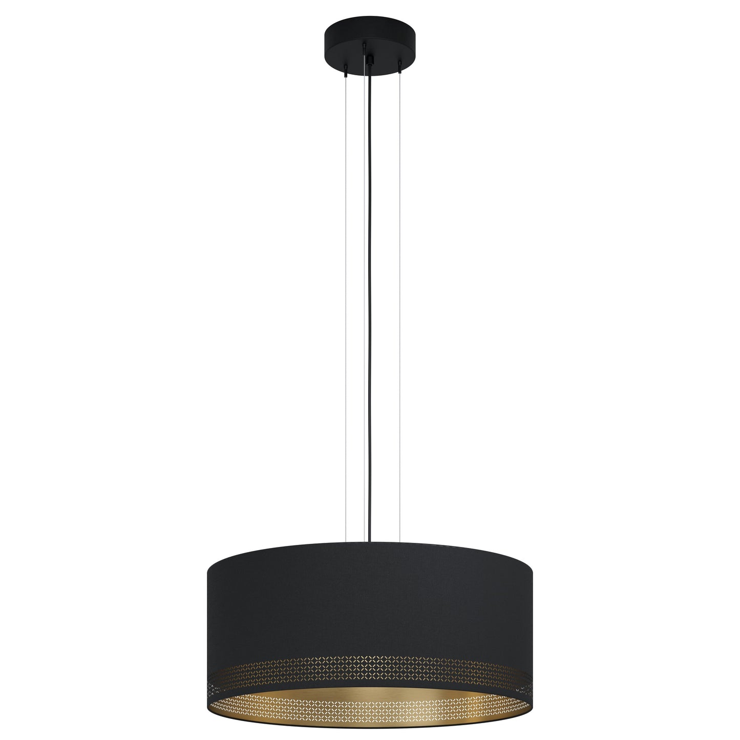 ESTEPERRA COLG ACERO NEGRO H1100 DM530 E27 3X40W IP20