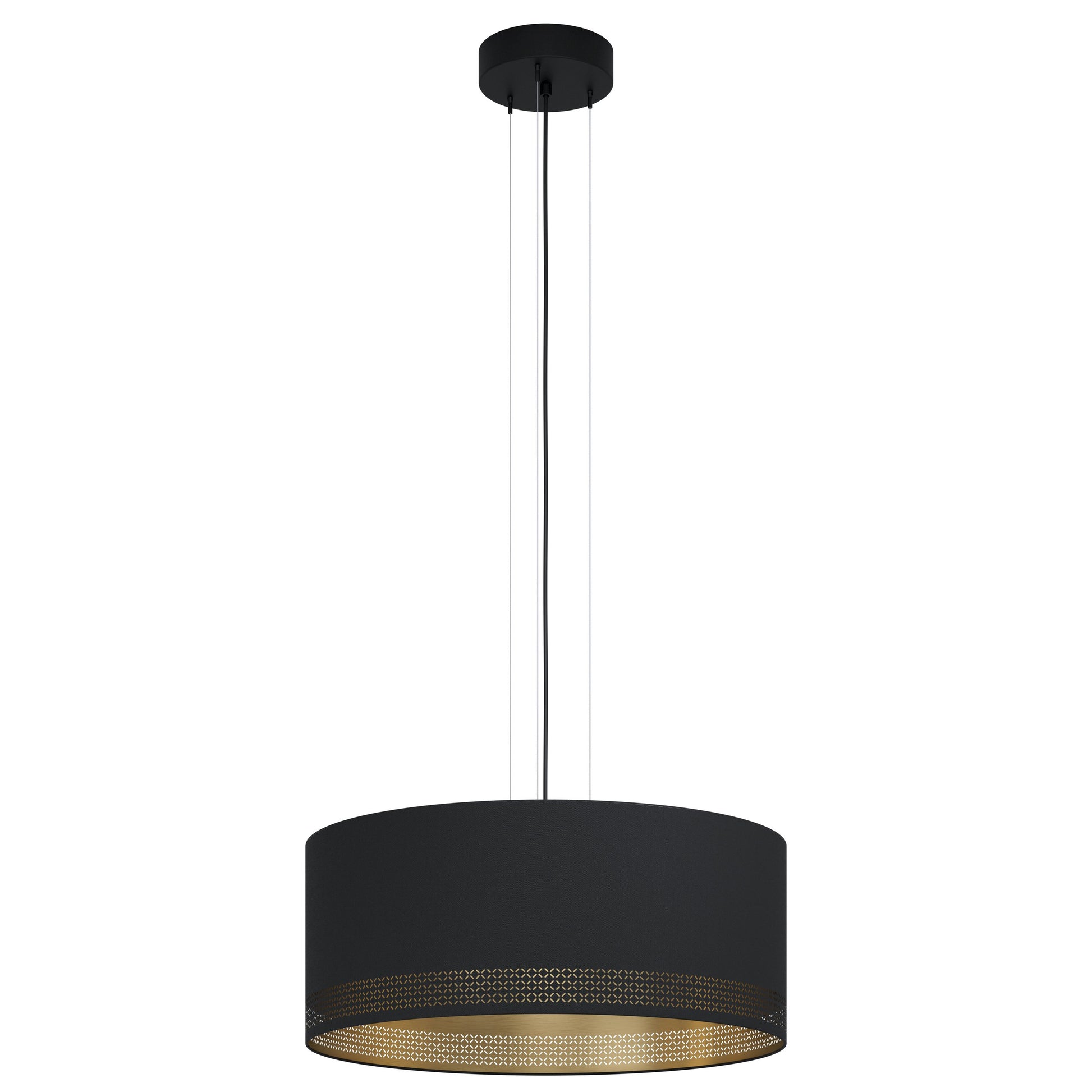ESTEPERRA COLG ACERO NEGRO H1100 DM530 E27 3X40W IP20
