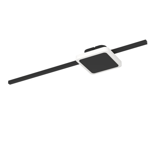 SARGINTO TM ACERO NEGRO 3000K LED 950,570 6,3W 5,4W IP20