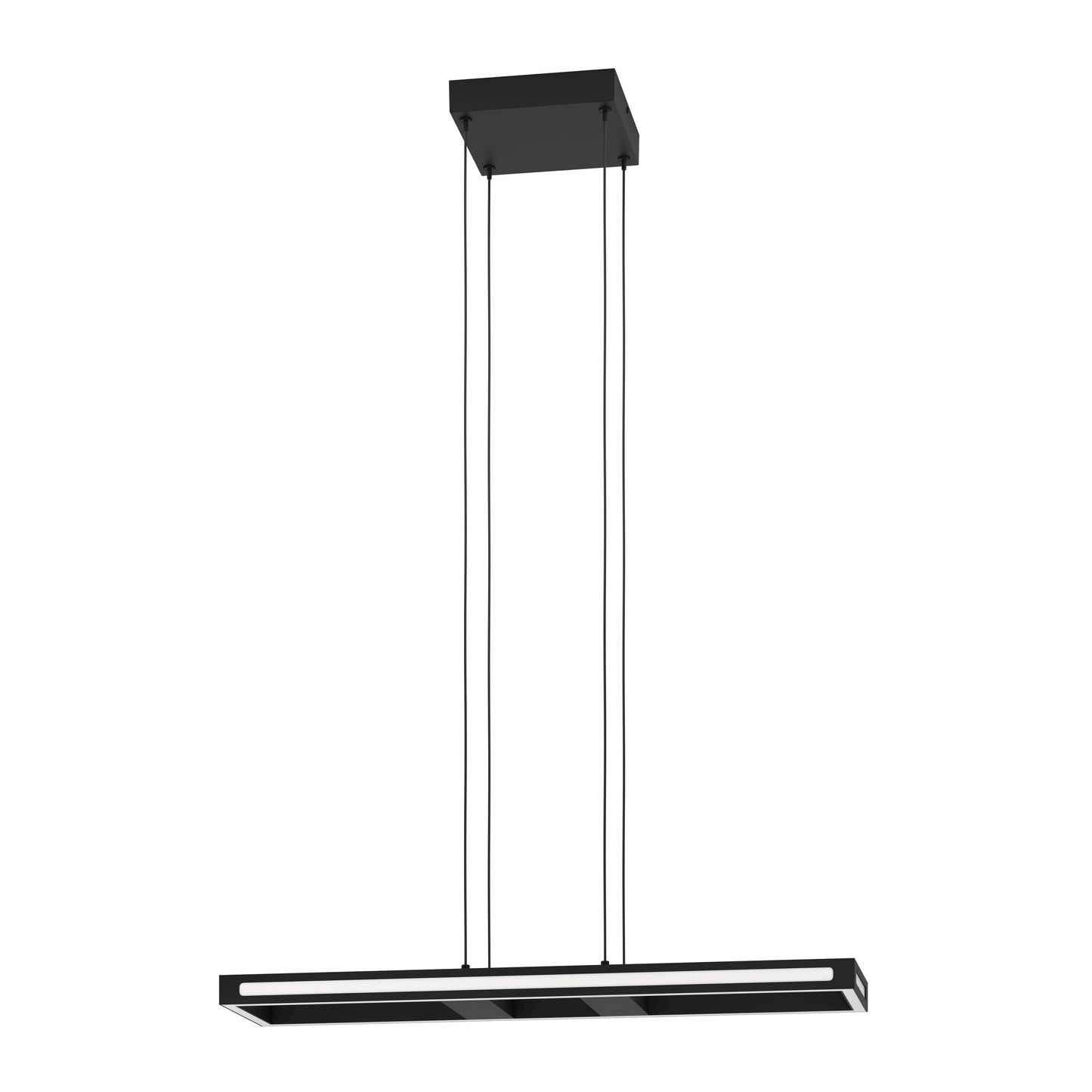 SALVILANAS-Z COLG ALUM ACERO NEGRO L770 H1100 2765K 2700lm