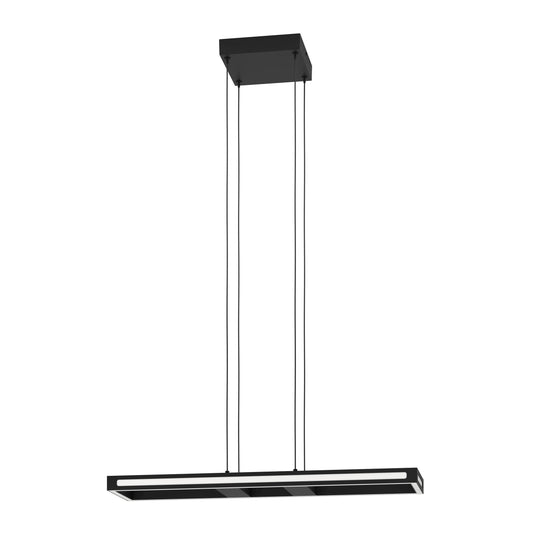 SALVILANAS-Z COLG ALUM ACERO NEGRO L770 H1100 2765K 2700lm