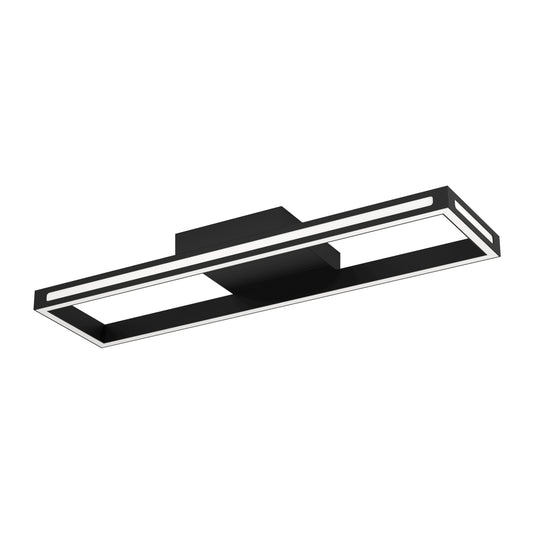 SALVILANAS-Z TECHO ALUM ACERO NEGRO L770 H75 2765K 2700lm
