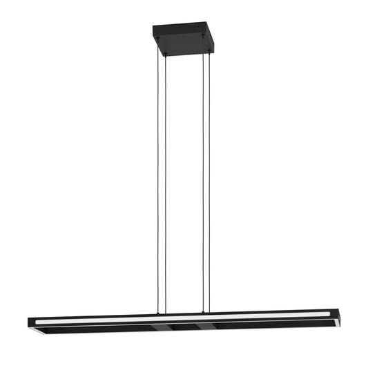SALVILANAS-Z COLG ALUM ACERO NEGRO L1160 H1100 2765K 4300lm