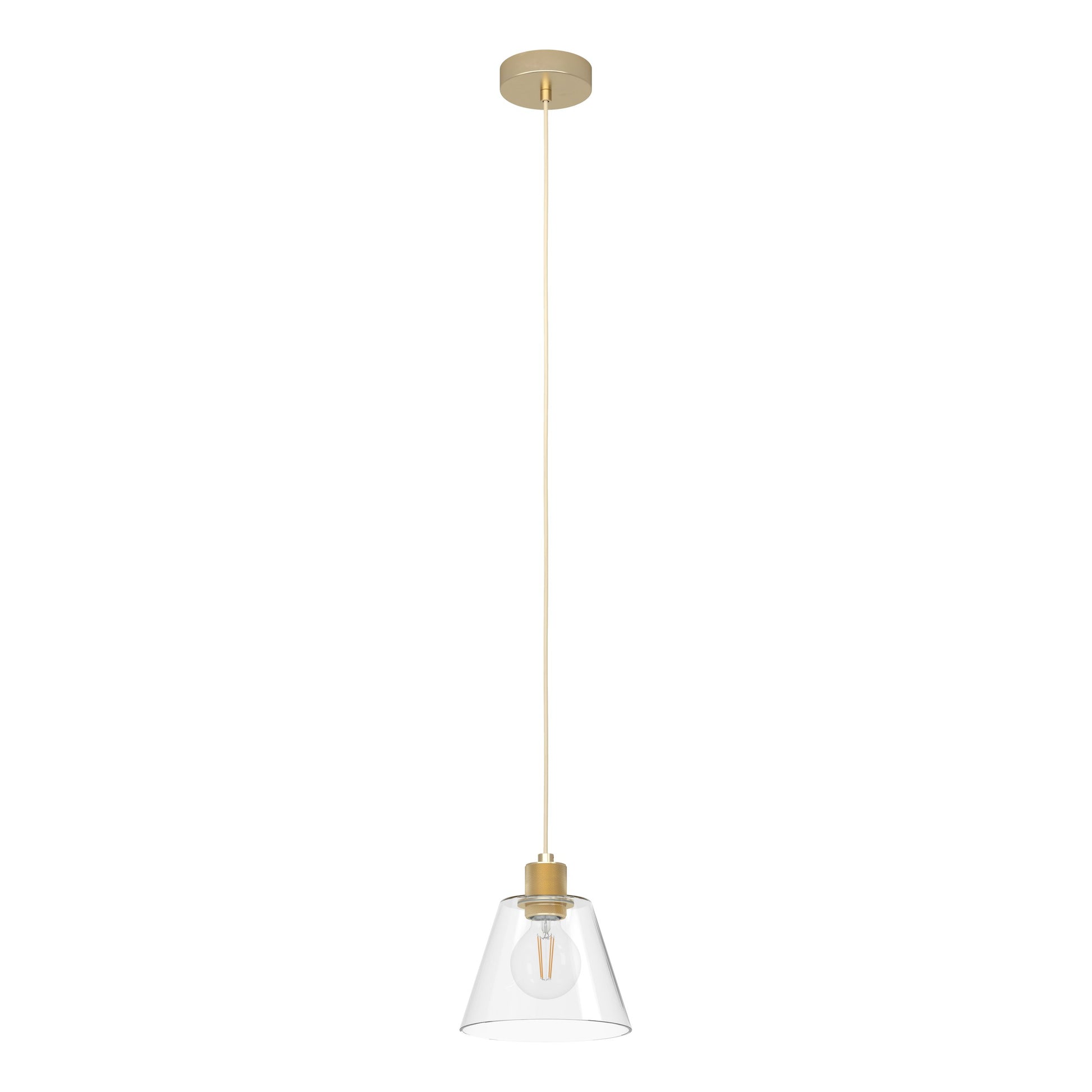 COPLEY LAMP COLG ACERO DORADO H1100 DM200 E27 1X40W IP20