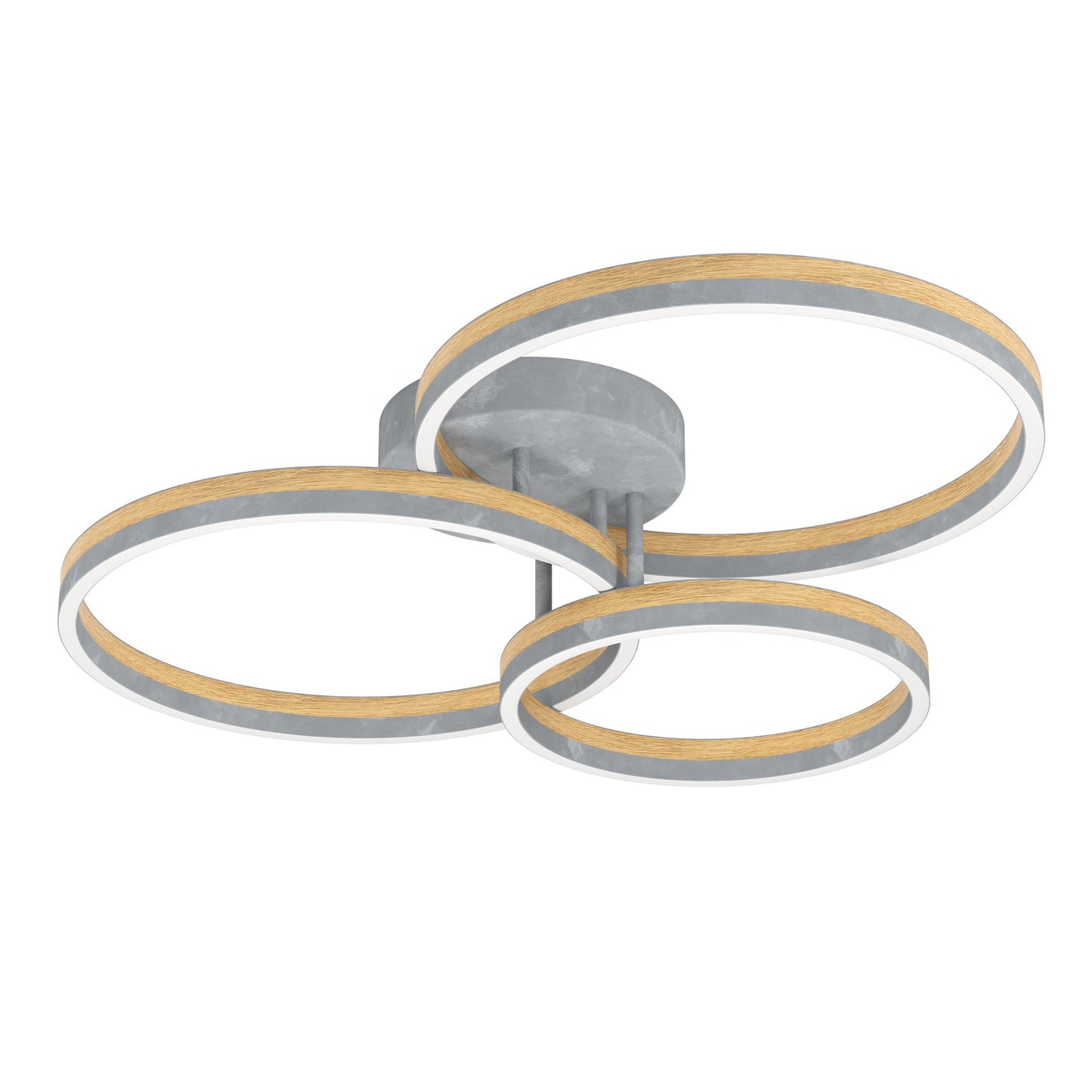 CADINARO TECHO ACERO CAFÉ L730 H145 3000K 2X15,5W