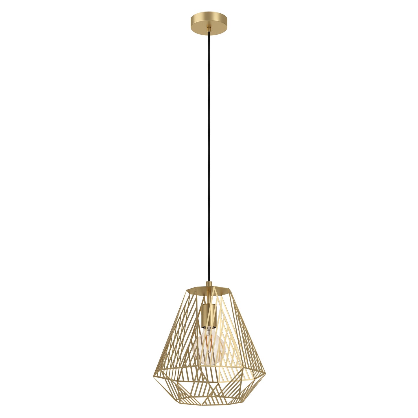 STYPE LAMP COLG ACERO DORADO H1100 DM330 E27 1X40W IP20