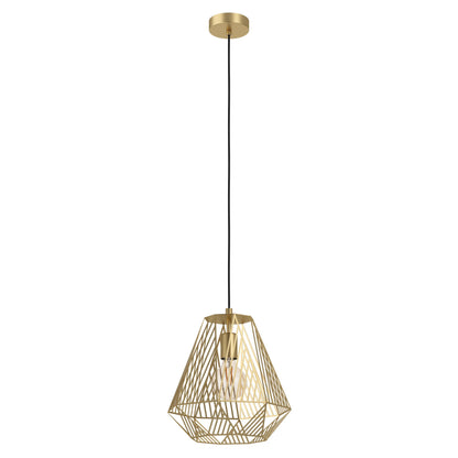 STYPE LAMP COLG ACERO DORADO H1100 DM330 E27 1X40W IP20