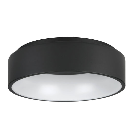 MARGHERA TECHO ACERO NEGRO H135 DM450 3000K LED 3000lm 25,5W