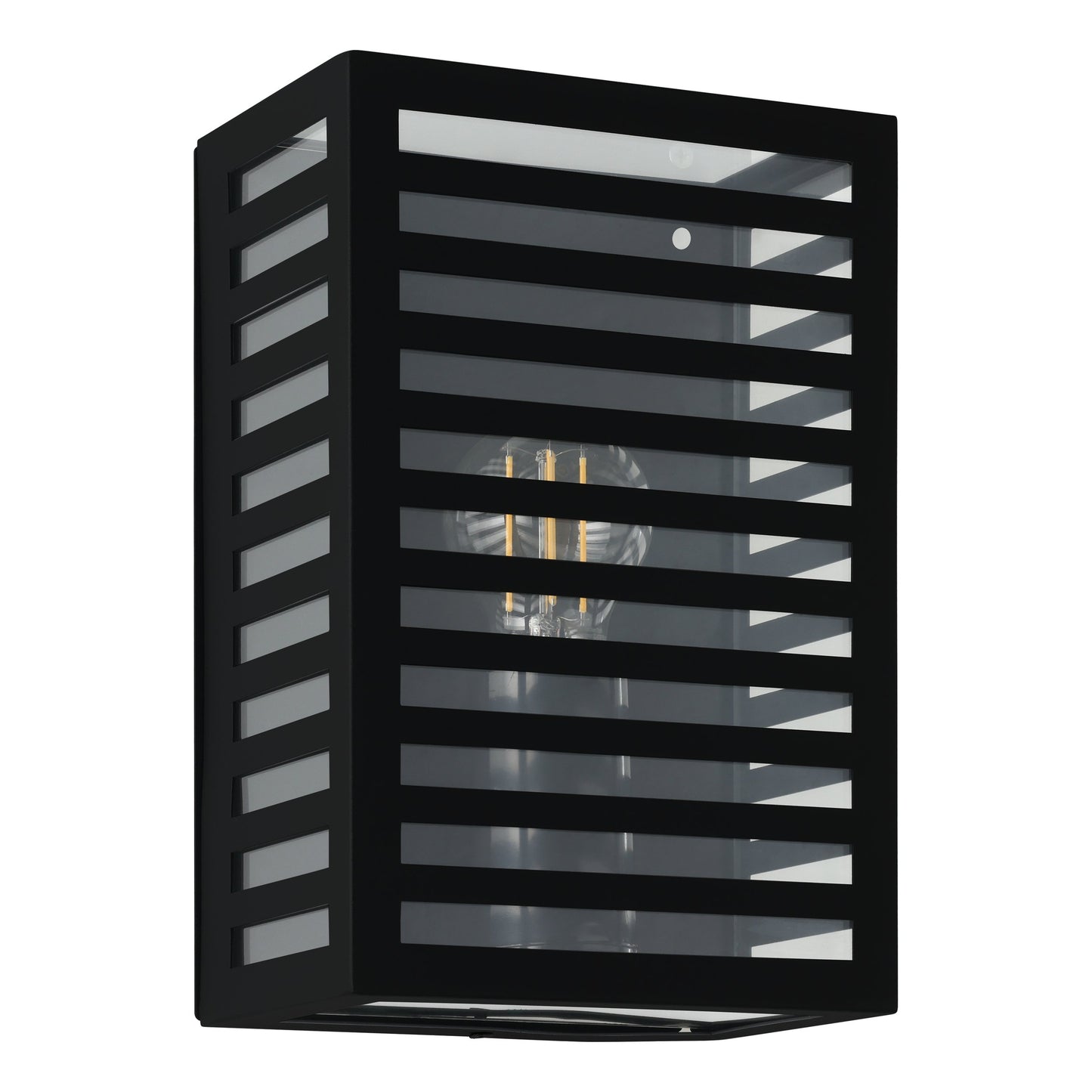 ALAMONTE 3 APLIQUE ALUM ACERO NEGRO L170 H260 E27 1X60W IP44