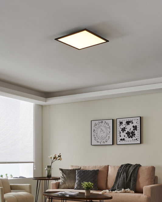 SALOBRENA-Z TECHO ALUM NEGRO L450 H50 2765K LED 2500lm IP20