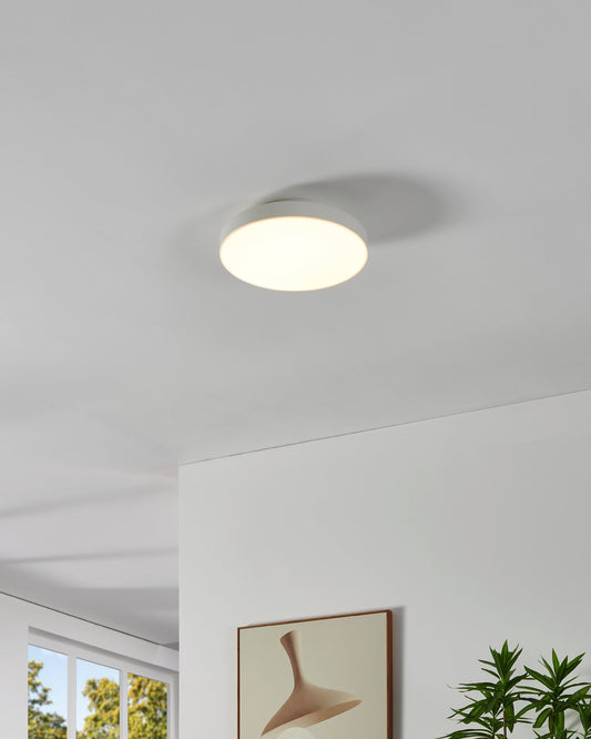 TURCONA-Z TECHO ACERO BLANCO H60 DM300 2765K LED 1730lm
