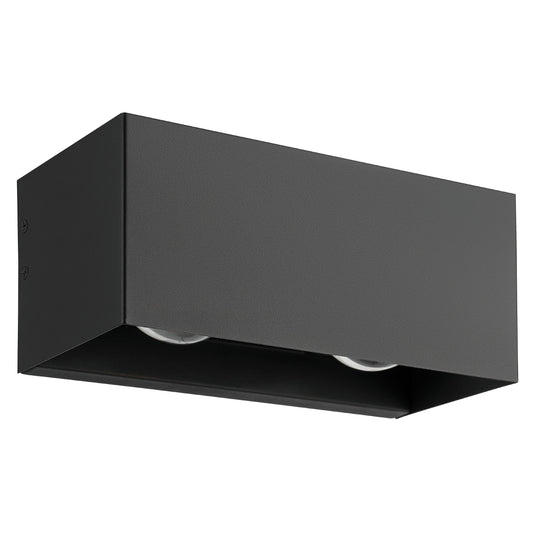 LESMO APLIQUE ALUM NEGRO L240 H105 3000K 1560lm 4X2,8W IP44