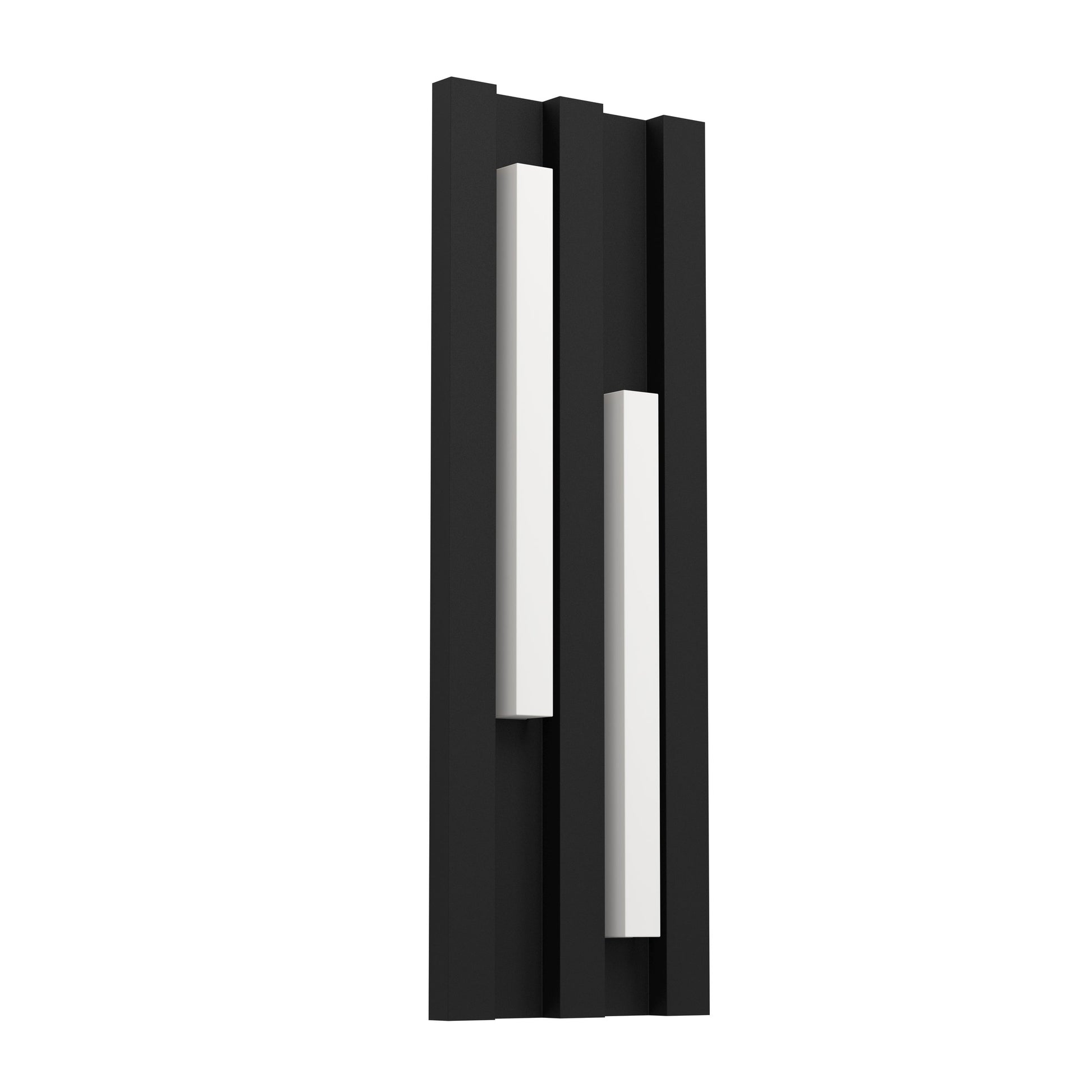 FANDINA APLIQUE ACERO NEGRO L145 H415 3000K 1000lm 2X4W IP55