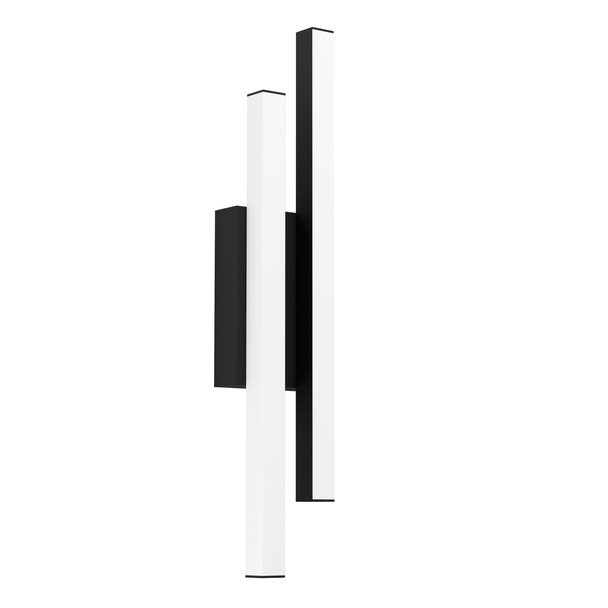 SERRICELLA APLIQUE ACERO NEGR 100X495 LED 1100lm 2X4,5W IP55