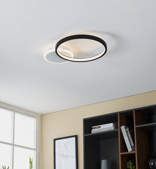 GAFARES TECHO ALUM ACERO BLANCO L405 H55 3545K 2100lm