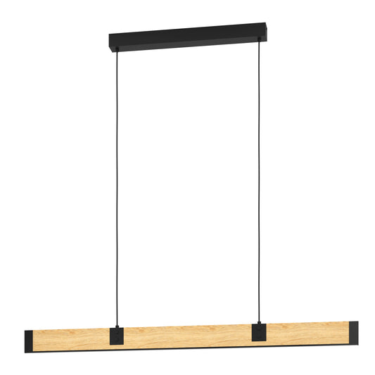 CAMINARRO COLG ACERO CAFÉ OSCURO L1775 H1500 3000K 22W:6,8W