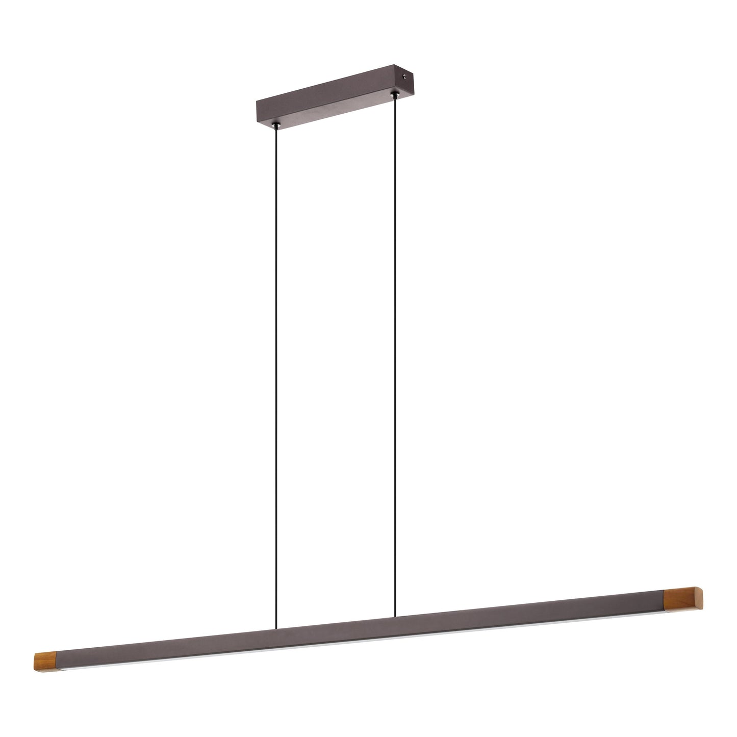 LISCIANA COLG ALUM ACERO GRIS L1260 H1100 3000K LED 2500lm