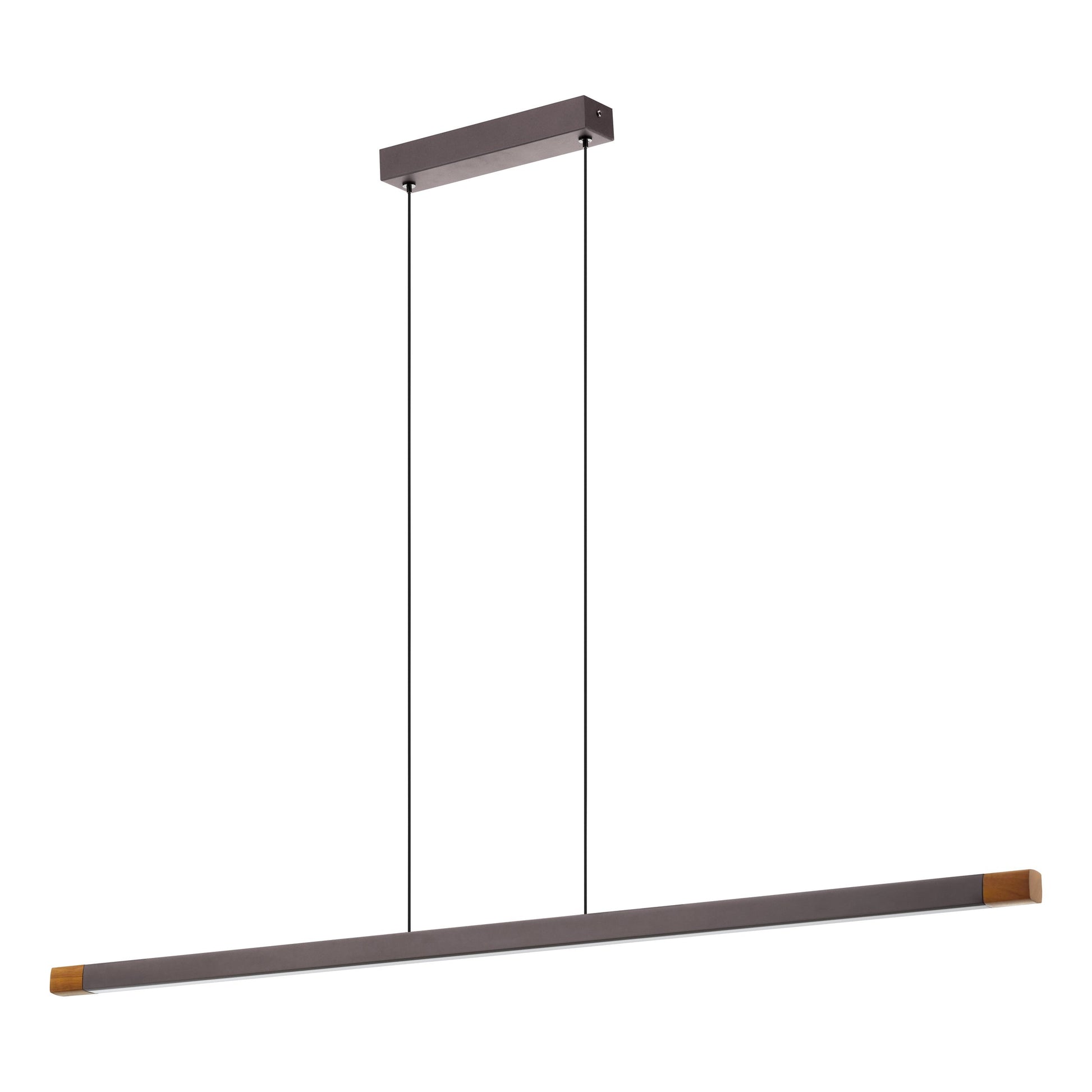 LISCIANA COLG ALUM ACERO GRIS L1260 H1100 3000K LED 2500lm