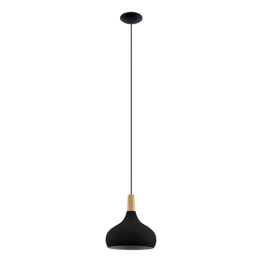 SABINAR COLG ACERO CAFÉ OSCURO H1100 DM280 E27 1X40W IP20