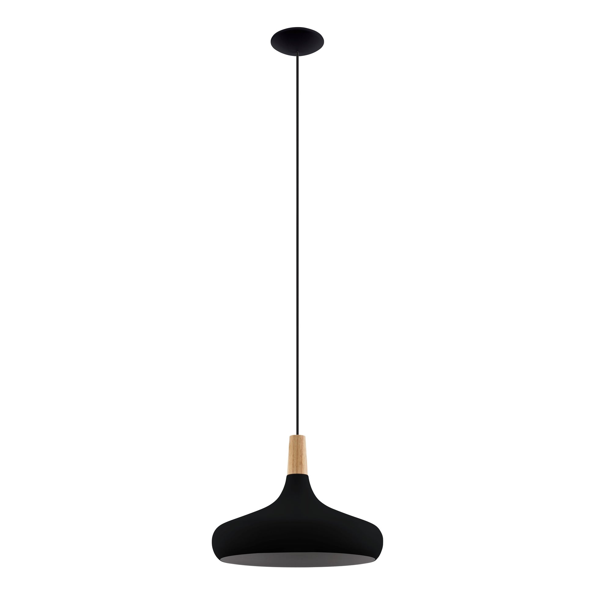 SABINAR COLG ACERO CAFÉ OSCURO H1100 DM400 E27 1X40W IP20