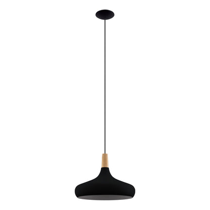 SABINAR COLG ACERO CAFÉ OSCURO H1100 DM400 E27 1X40W IP20