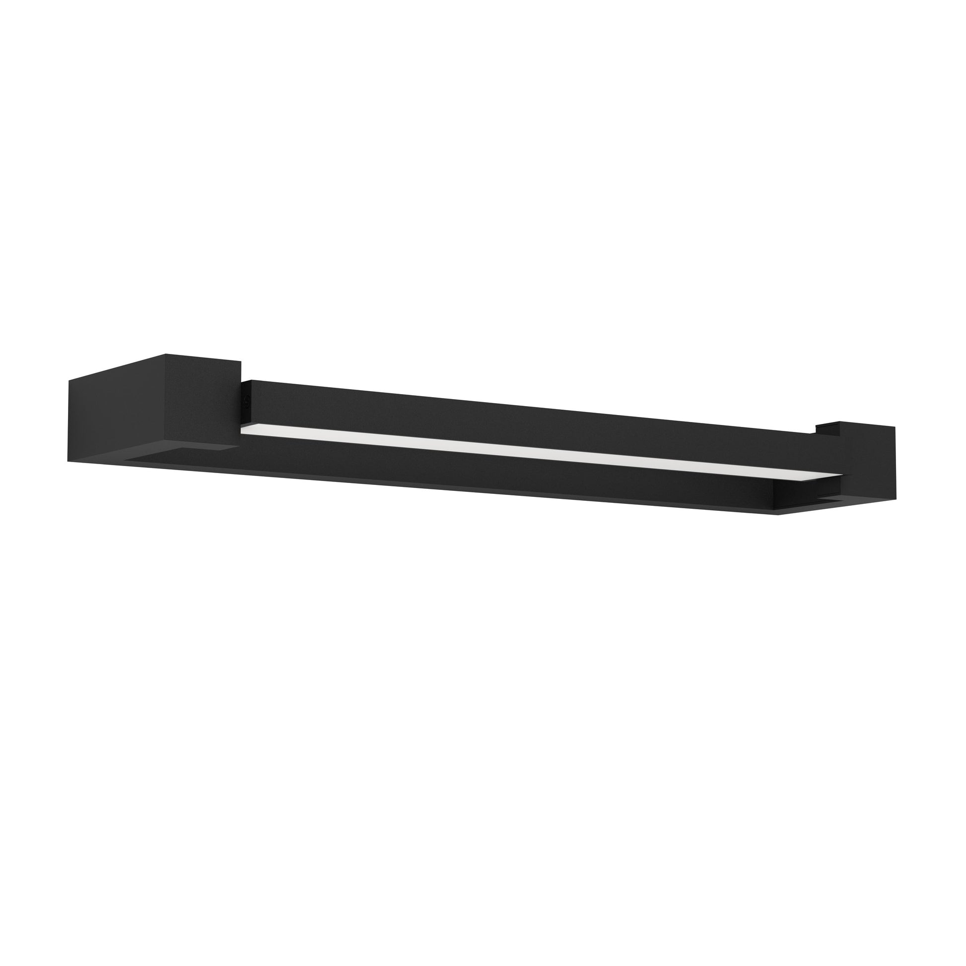GEMILIANA ILUM/ESP ACERO NEGRO L450 H40 4000K LED IP44