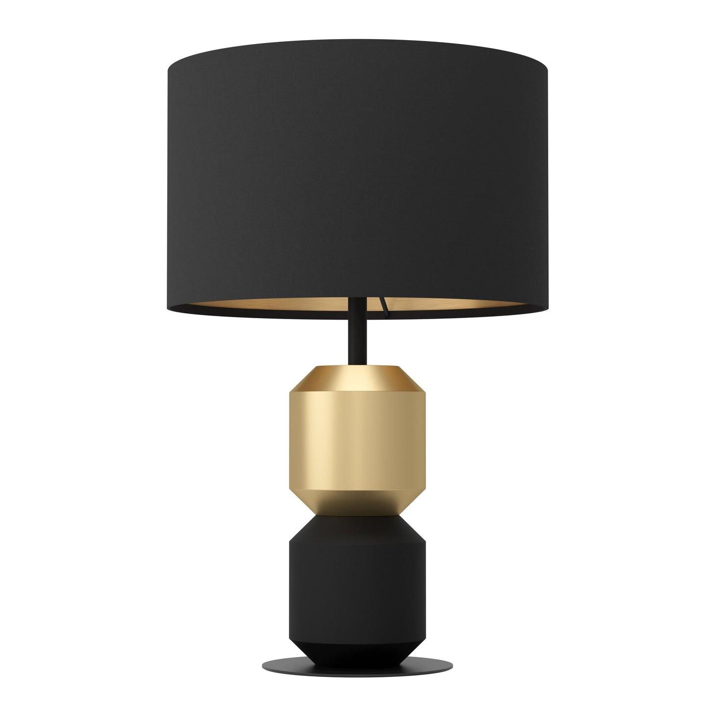 LAURIGNANO SOBREMESA ACERO ORO H490 DM320 E27 1X40W IP20