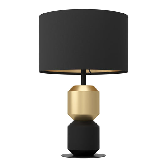 LAURIGNANO SOBREMESA ACERO ORO H490 DM320 E27 1X40W IP20