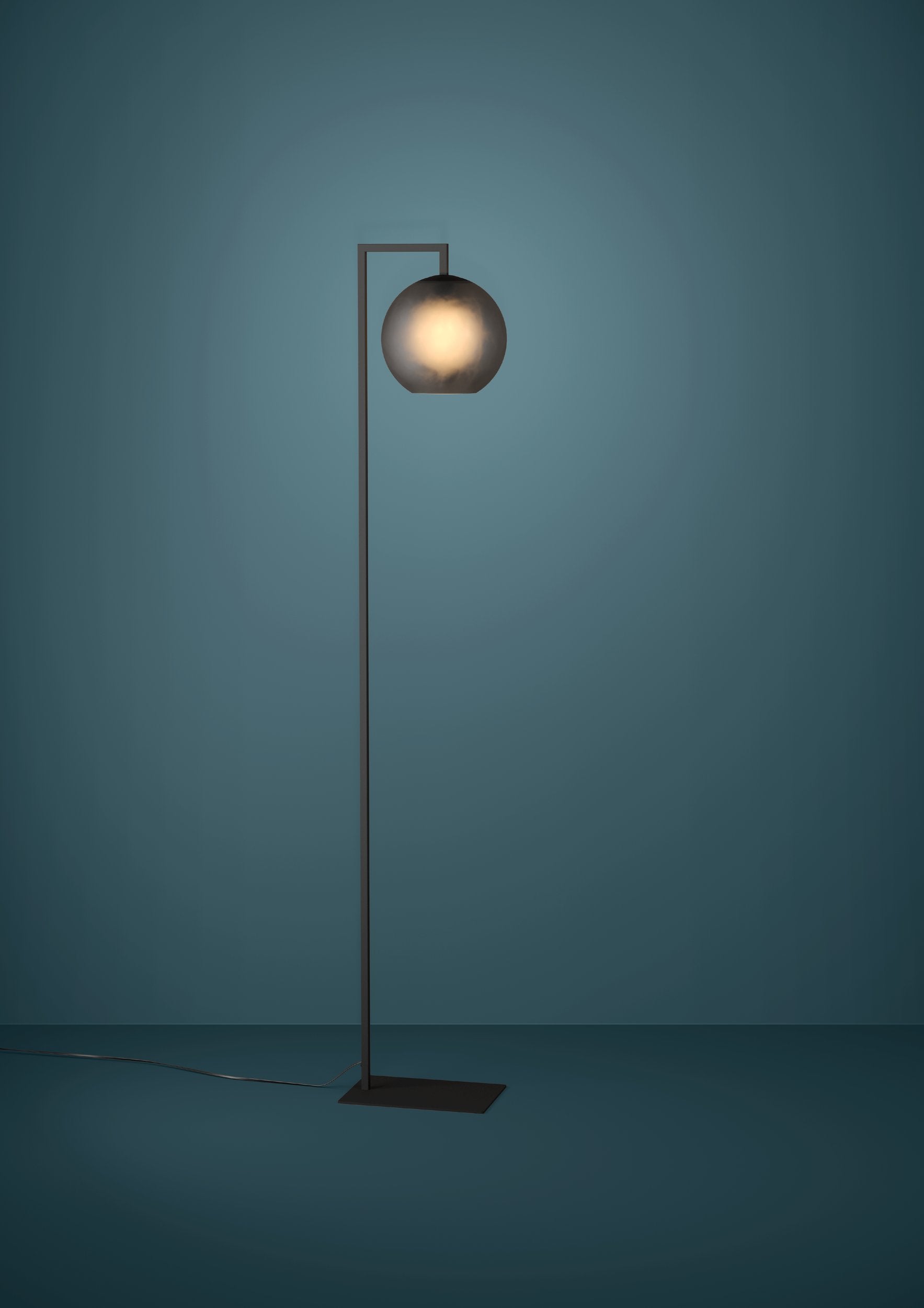 ARANGONA PIE ACERO NEGRO L0 H1715 DM245 E27 1X40W IP20