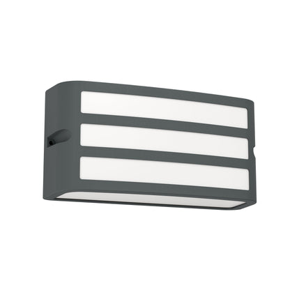 CAMARDA APLIQUE ALUM ANTRACITA L220 H110  E27 1X40W IP54