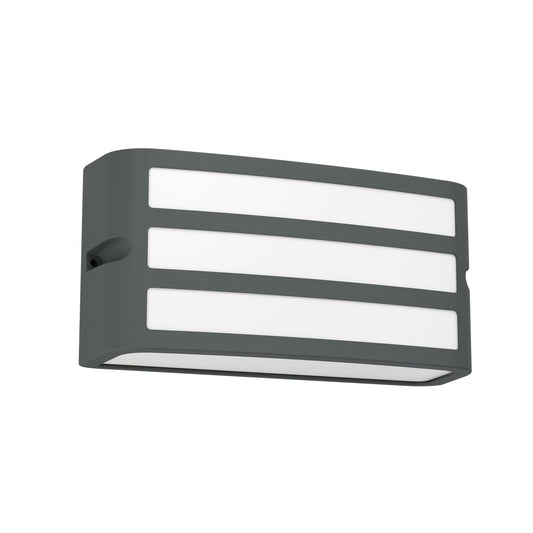 CAMARDA APLIQUE ALUM ANTRACITA L220 H110  E27 1X40W IP54