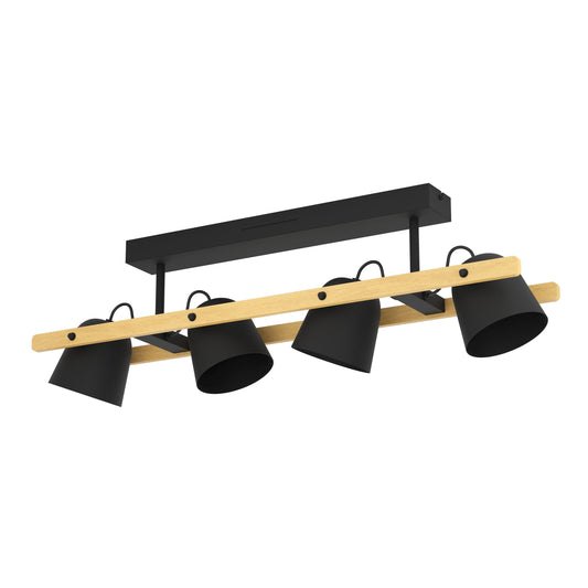 HORNWOOD-Z TECHO ACERO CAFÉ OSCURO L780 H160 2765K 2200lm