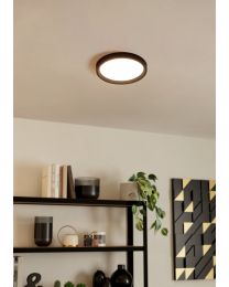 IDUN-E EMB PLASTICO NEGRO  H31 DM86 4000K LED 485LM 4W IP20