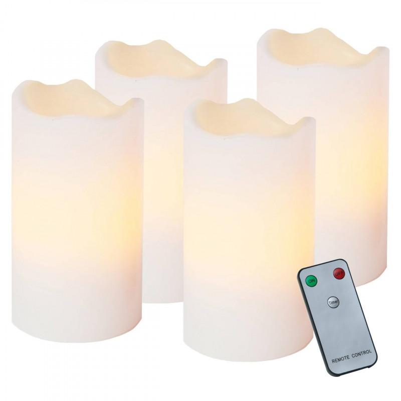 ADVENT VELA NAVIDAD BLANCO H100 DM50 LED 4X0 18W IP20
