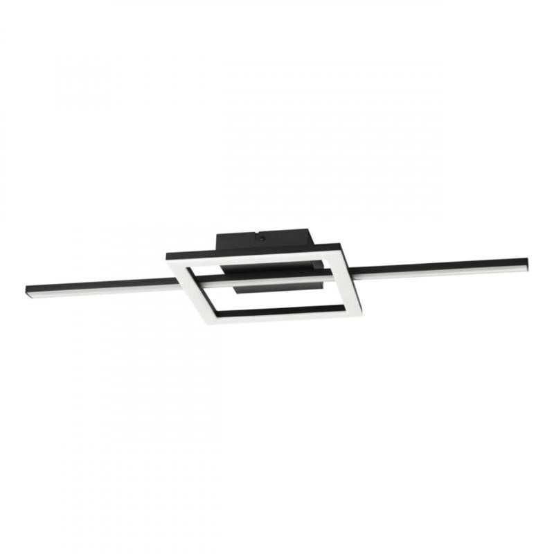 AGOSTINO TECHO ACERO NEGRO L660 H60 2795K LED 2600LM IP20
