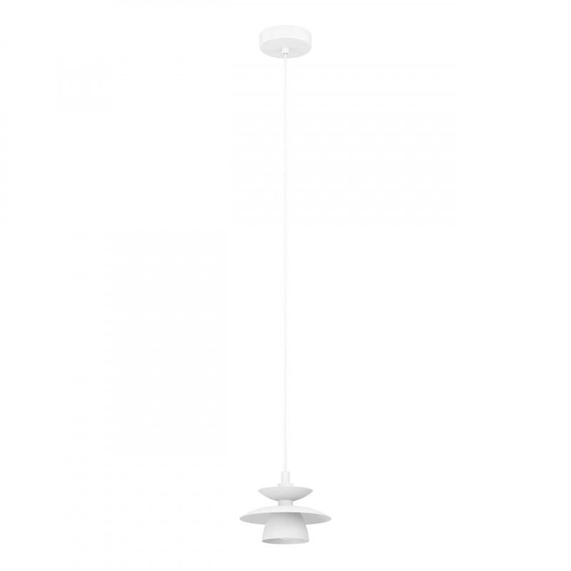 ALBARES COLG ACERO BLANCO  H1500 DM195 E14 1X25W IP20