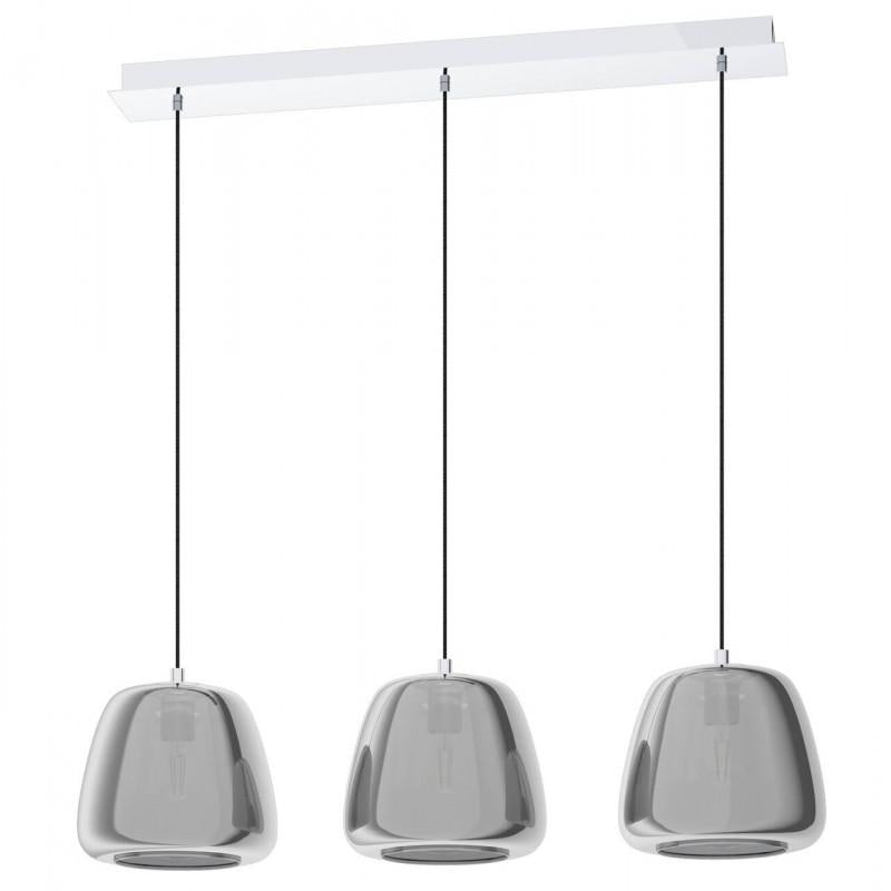ALBARINO LAMP COLG ACERO CROMO L870 H1500 E27 3X40W