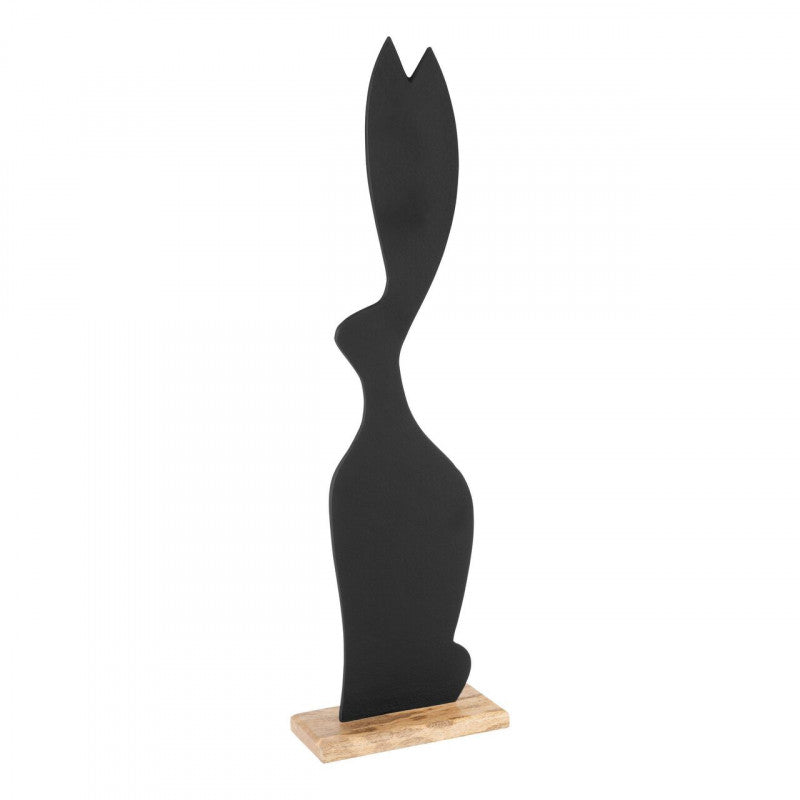 AMOATSY OBJETO DE DECORACIÓN ALUM NEGRO L180 H645
