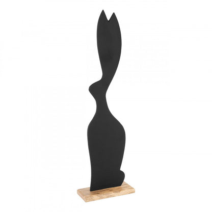 AMOATSY OBJETO DE DECORACIÓN ALUM NEGRO L180 H645
