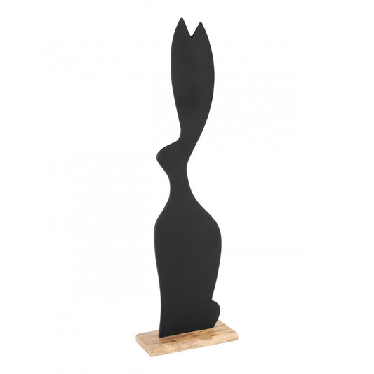 AMOATSY OBJETO DE DECORACIÓN ALUM NEGRO L180 H645
