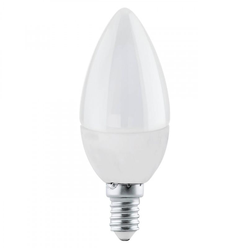 AMP 5W E14 C37 LED BLANCA L107 DM37 3000K 470lm